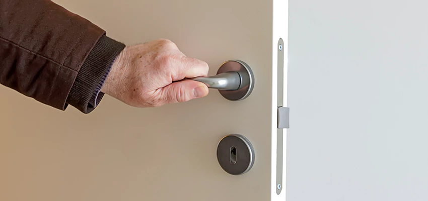 Restroom Locks Privacy Bolt Installation in Freeport, Illinois