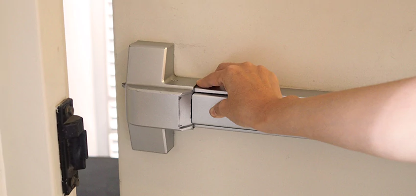 Roller Gate Panic Bar Installation in Freeport, Illinois