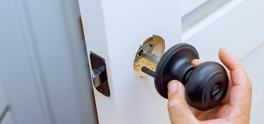 Deadbolt Lock Strike Plate Repair in Freeport